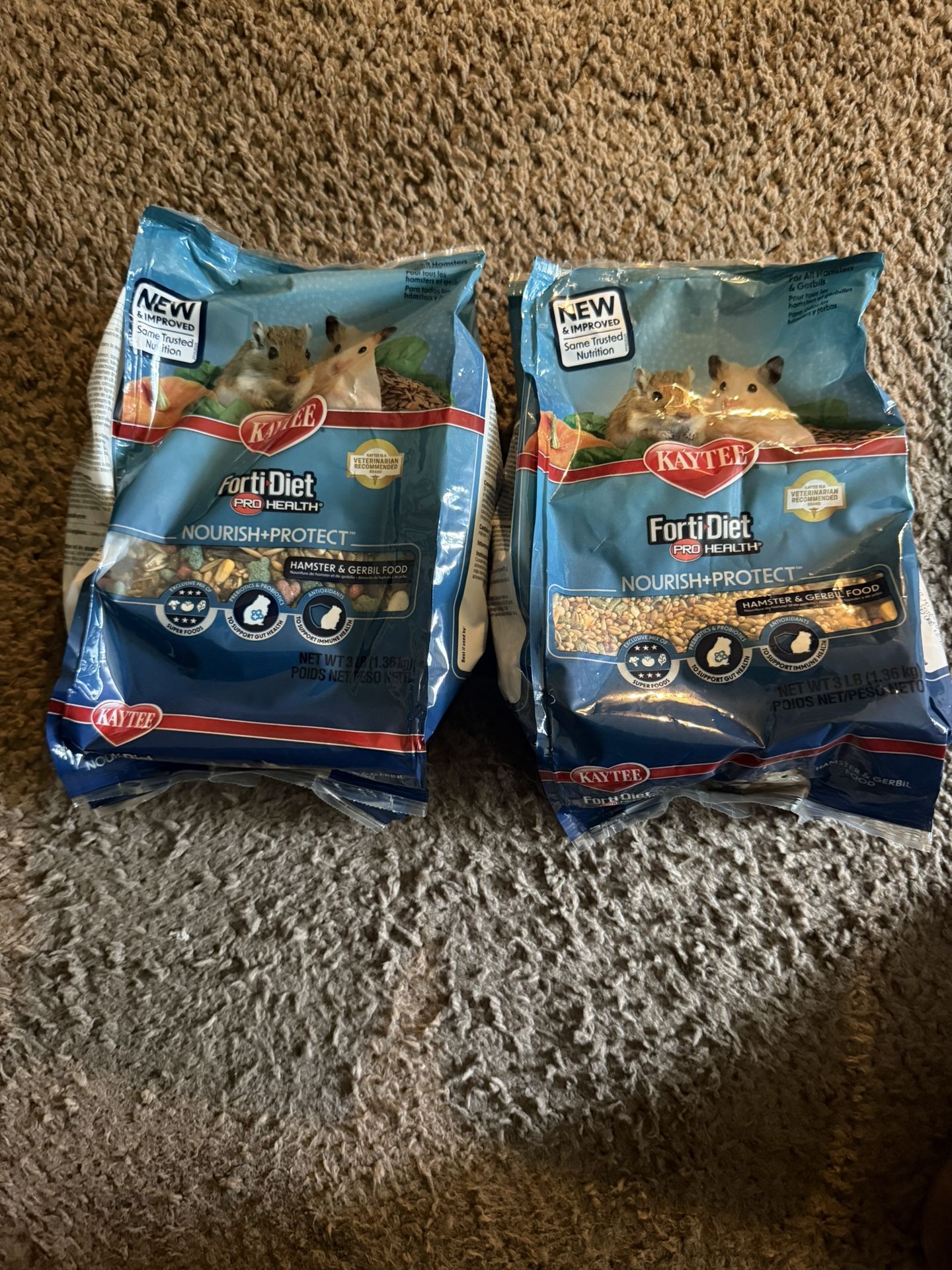 I Have Two Hamster Food