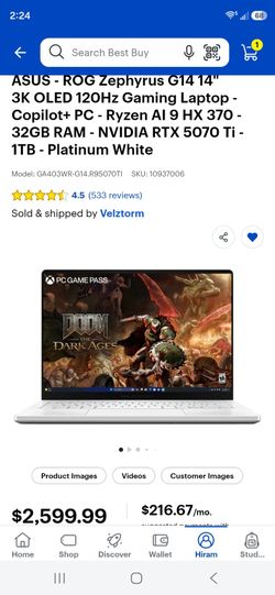 Gaming Laptop - Asus