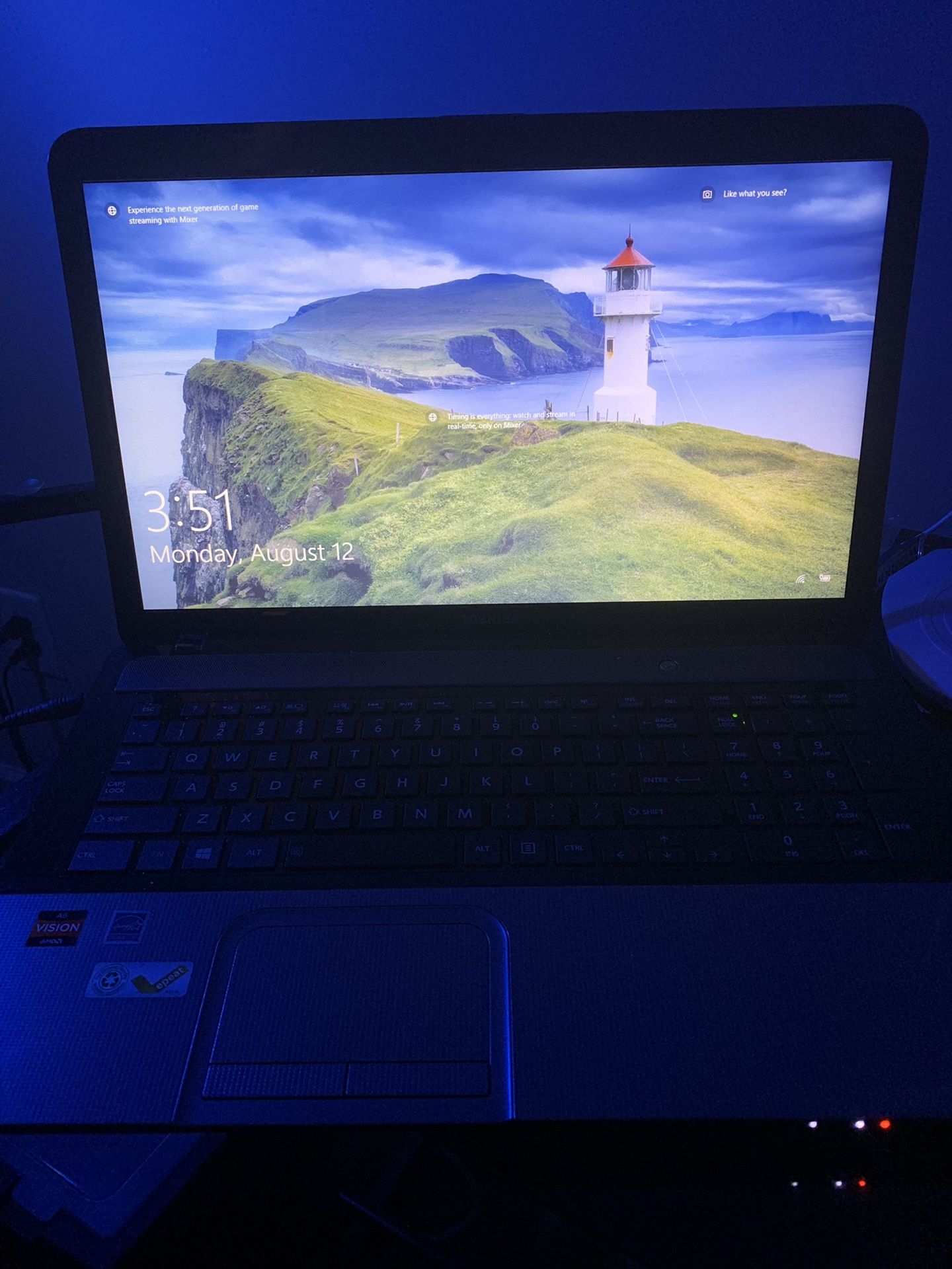 Toshiba laptop