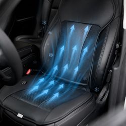 Ventilated car seat cover for Tesla Model 3/Y front seats (1 pc)