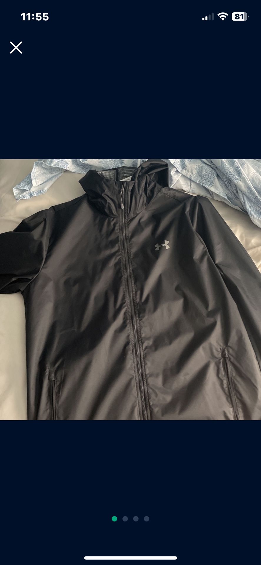 under armor windbreaker