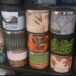 Bath & Body works Bath and Body works candles