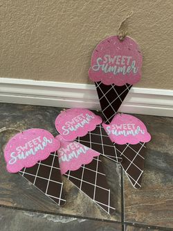 Ice Cream Cone Decorations 