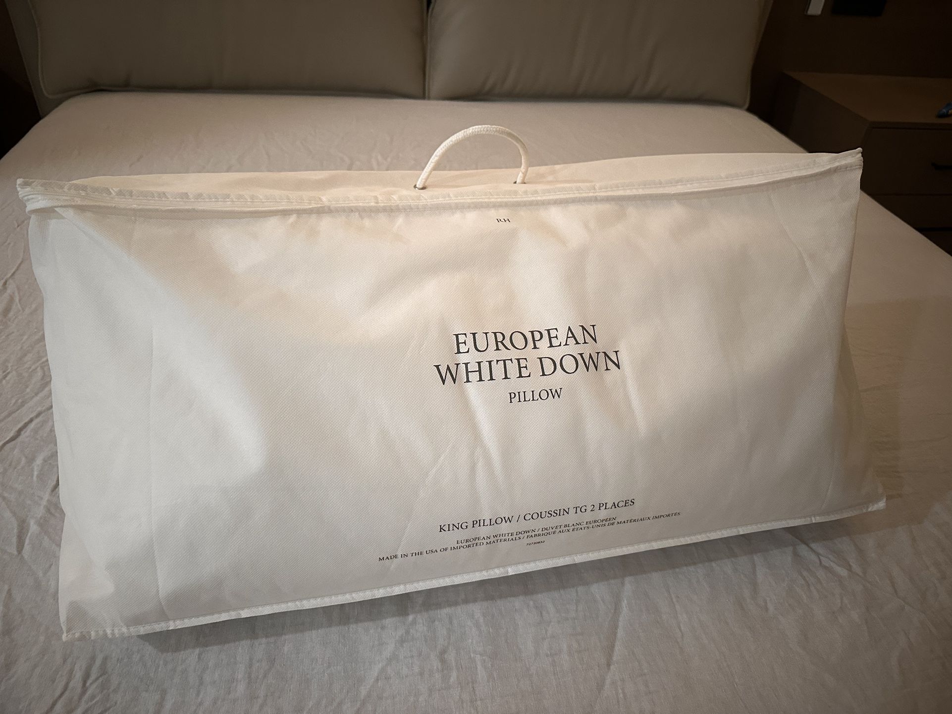 Restoration Hardware - European Down Pillow Set King Size