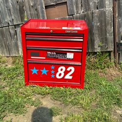 Craftsman Red 4-Drawer Tool Chest Mechanics Box Cabinet