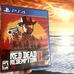 Red Dead Redemption 2 PS4 Edition Brand New Sealed 