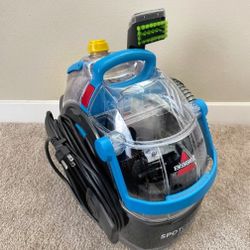 Bissell Little Green Pro Portable Upholstery/Carpet Cleaner Car Detailer + 3" Deep Stain Tool