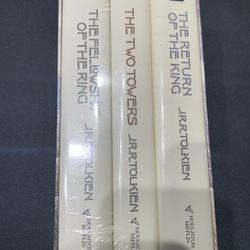 (New/Sealed) JRR Tolkien “The Lord Of The Rings” Hardcover 3 Book Set