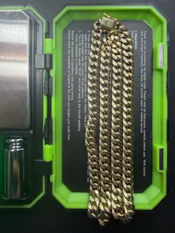 10k Miami Cuban link 34.5 grams