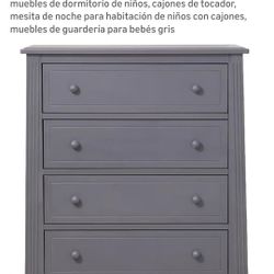 Chest of drawers for nursery, children's bedroom furniture