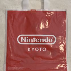 Nintendo Shop Kyoto Shopping Bag 14”x14”