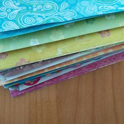 Scrapbooking Paper Assorted.  More Than100 Sheets