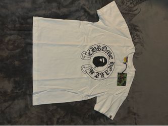 White Bape x chrome Tee baby Milo