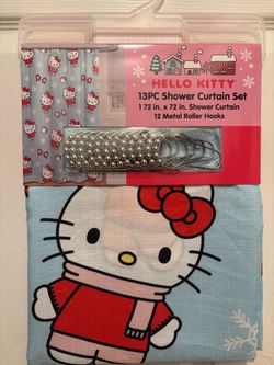 Hello Kitty 13PC Shower Curtain Set