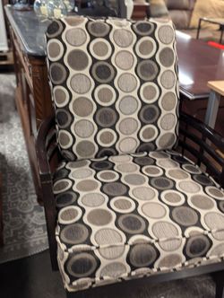 Ashley Signature Wood And Accent Chair