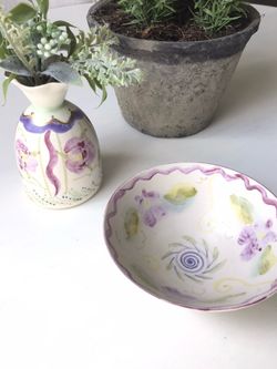 Handmade pottery