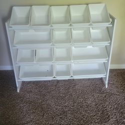 Toy Storage Shelf Organizer 