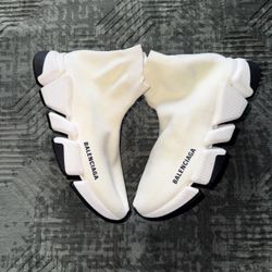 Balenciaga Sock Speed Trainer White 