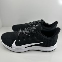 Nike Quest 2 Men’s Running Shoes Wide 4E Black Size 12 CI3801-002 New w/Box