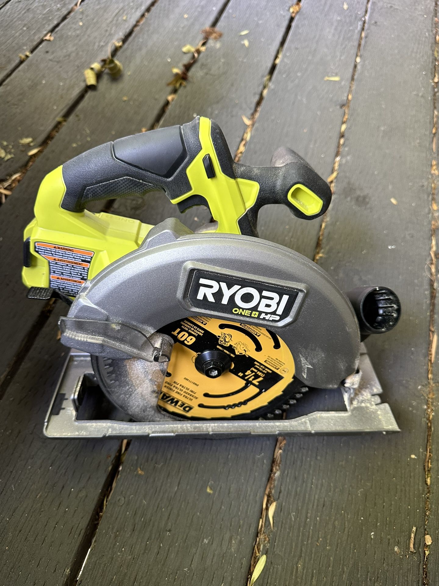 Ryobi Brushless Circular Saw (No Battery)