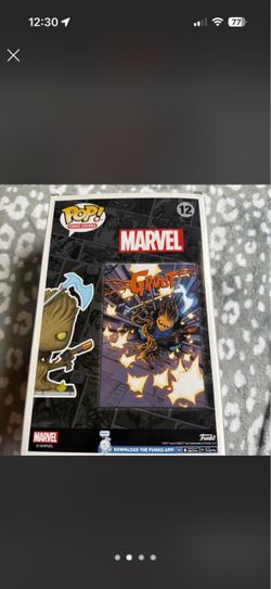 Funko Pop Comic Covers Marvel Groot #12
