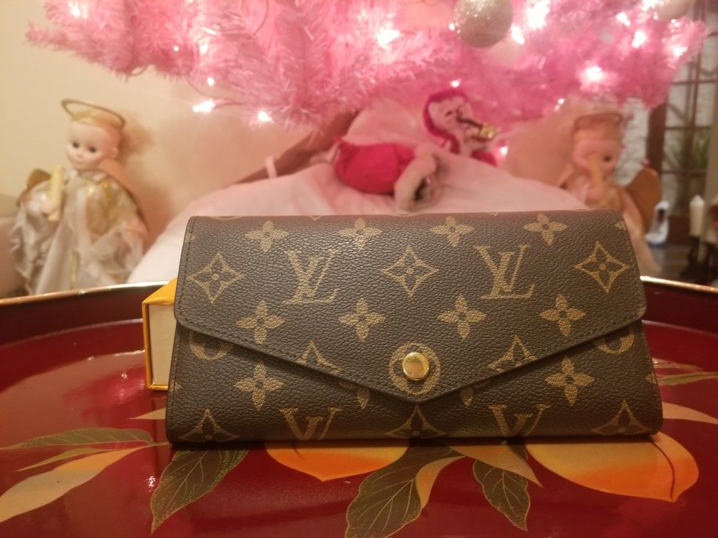 Louis Vuitton Red Sarah Wallet