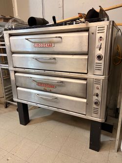 Blodgett 911 DOUBLE 7" Baking Compartment Double Deck Gas Deck Oven