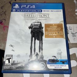 StarWars BattleFront Ultimate Edition PlayStation 4 PS4 Game 