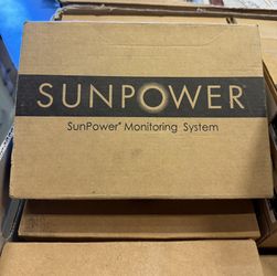 For Sale: Sunpower Monitoring Systems