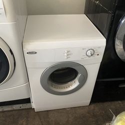HEAVY DUTY WHIRLPOOL 24” 220v Compact Dryer.$180 Delivered/Installed.$150 Picked Up.4 Month Warranty 