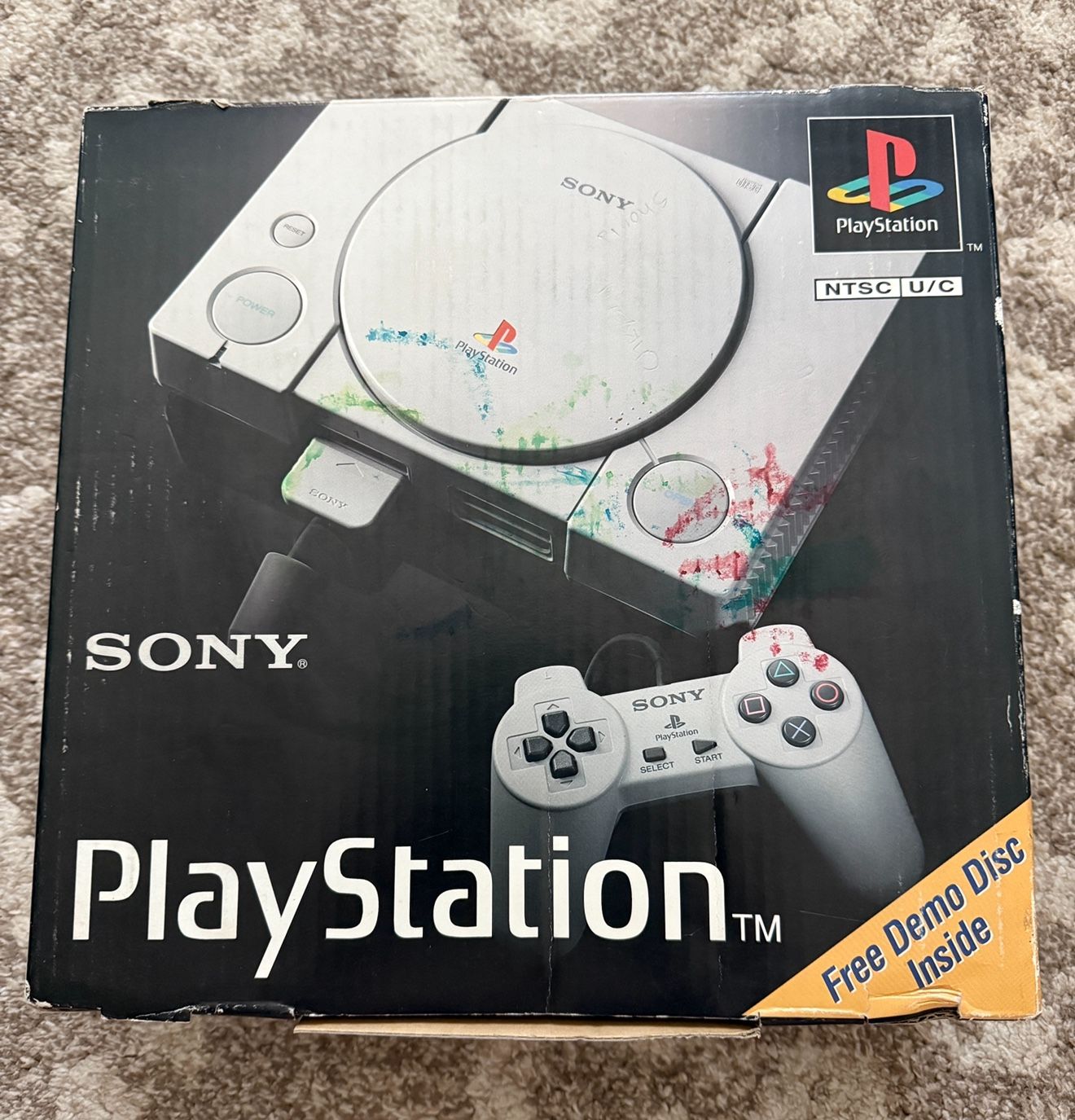 Sony Playstation 1 Console In Box