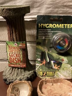 Reptile/Amphibian Dish And Supplies