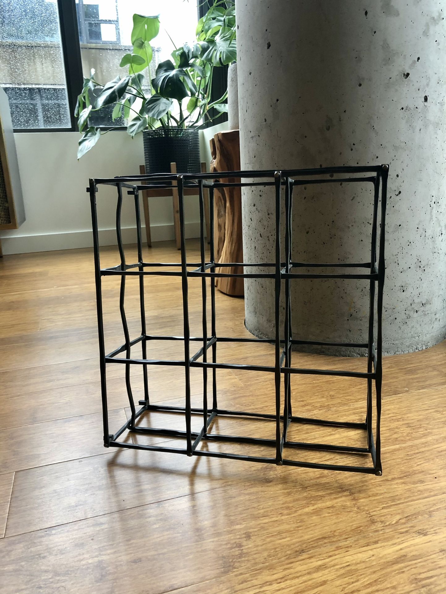 Vintage / Industrial Wine Rack (9 Bottle)
