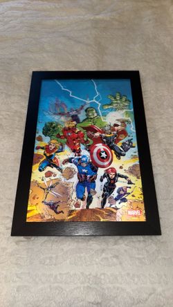Marvel Lenticular 3D Motion Picture Frame – Avengers