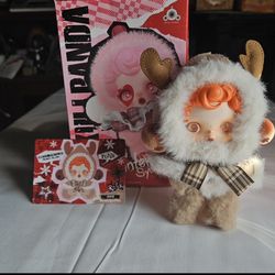 Pop Mart Scullpanda Winter Symphony Series Plush