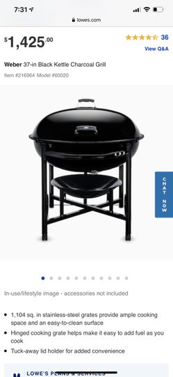 Webber 37inch CHARCOAL GRILL