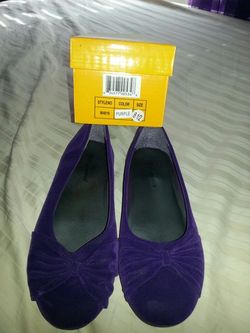 Purple flats