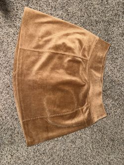 Offline by Aerie Camel velour mini