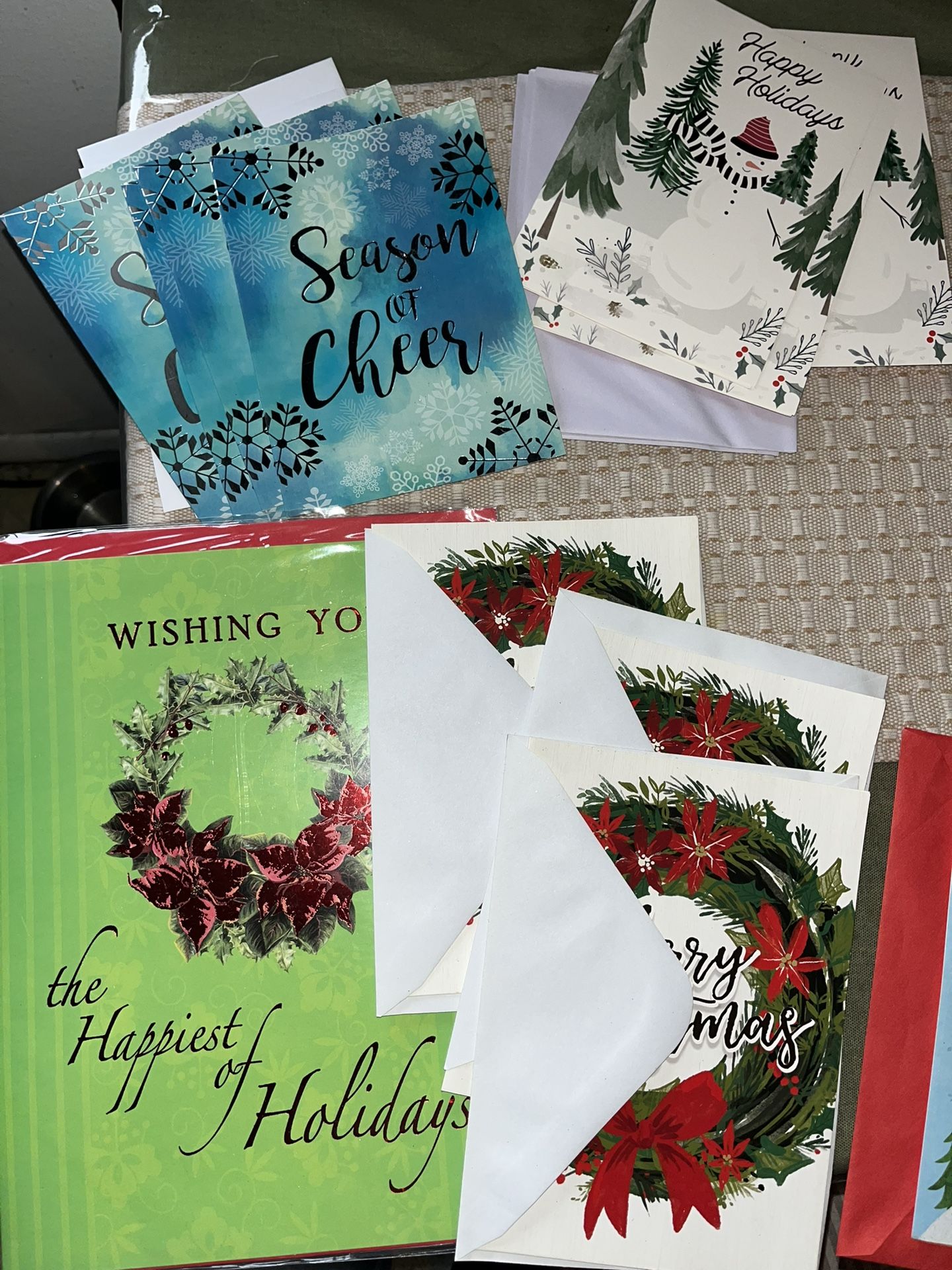 CHRISTMAS CARDS VARIETY.