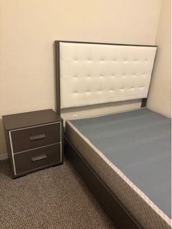 Dark Grey Queen Bedroom Set