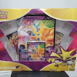 Pokemon Alakazam V Box