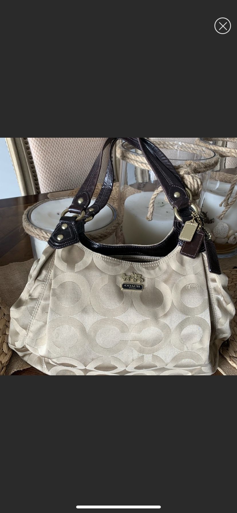 Coach Purse Maggie Madison Collection 