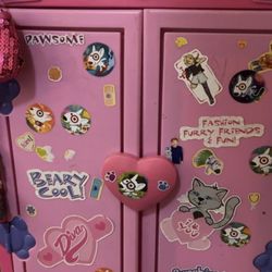 Build a bear pink closet