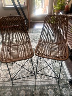 Rattan Barstools