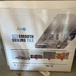 2x2 PVC Smooth Ceiling Tiles- New