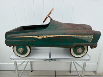 Antique pedal car
