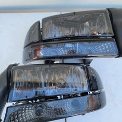 98-04 Dodge Durango 97-04 Dakota Headlights Luces Calaveras Micas Faros Focos Faroles 