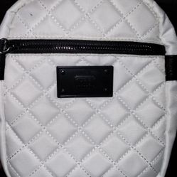 Authentic White Leather Steve Madden Bag!!