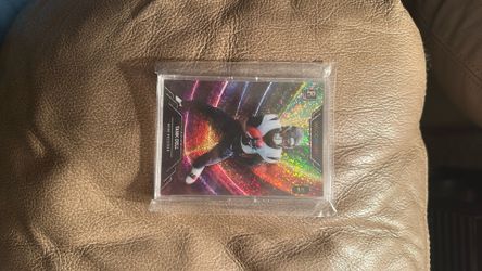 Tank Dell, one of one rookie card, wild chrome