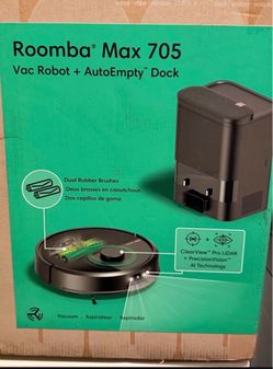 iRobot Roomba Max 705 with Auto empty Dock